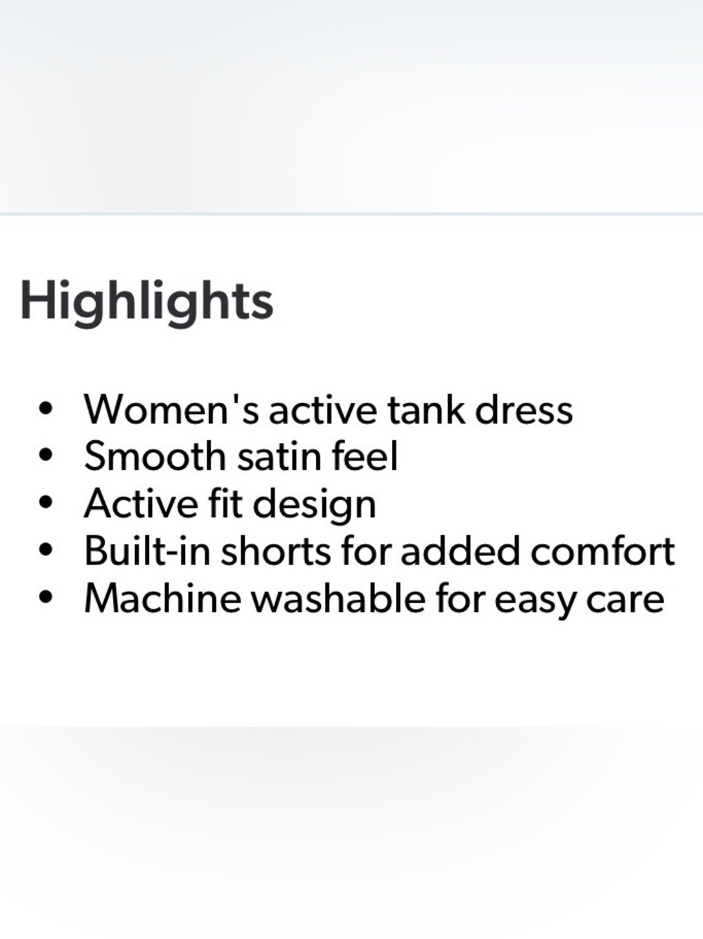 GAP Fit Activewear Dress SZ L - Picture 5 of 5